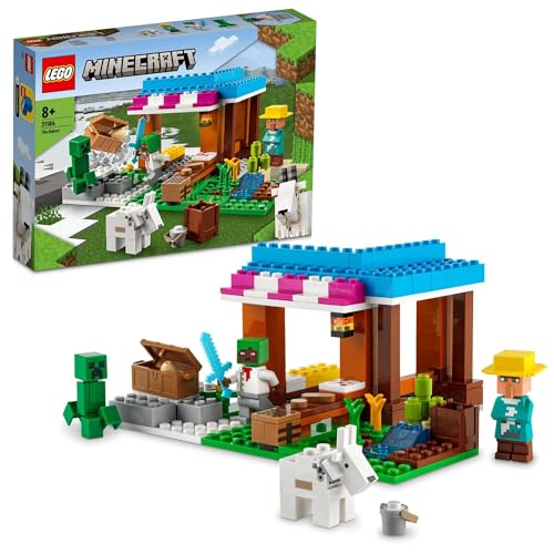 乐天商城 - レゴ(LEGO) マインクラフト パン屋さん 21184 おもちゃ ブロック プレゼント テレビゲーム 男の子 女の子 8歳以上