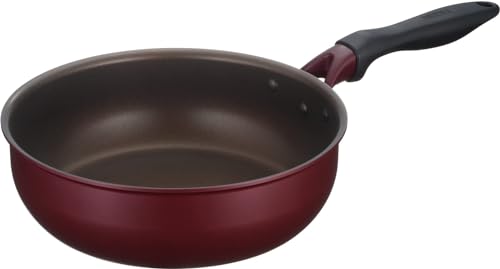 サーモス デュラブルシリーズ 炒め鍋 24cm レッド IH対応 KFH-024D R