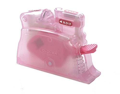 クロバー(Clover) Clover デスクスレダー 卓上型糸通し器 ピンク 10-518