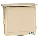 未来工業 プラスチック製防雨ボックス ウオルボックス Aタイプ 屋根付 ヨコ型 302×332×150mm ミルキーホワイト 1個(4)
