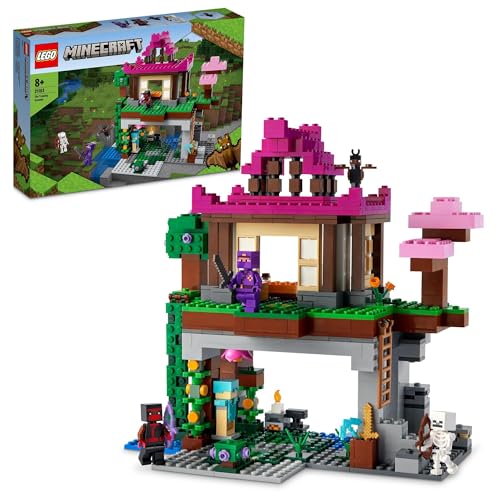 LEGO Minecraft Training Ground 21183 Toy Blocks Gift Video Game House for Boys and Girls Ages 8+