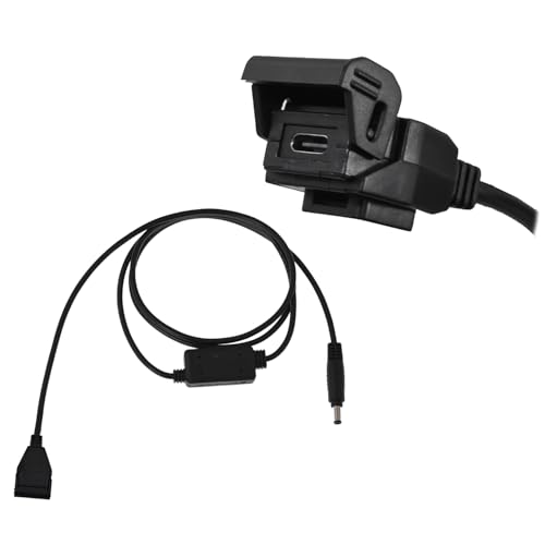 コミネ(KOMINE) バイク用 EK-213 USB type-C PD パワーサプライ Black