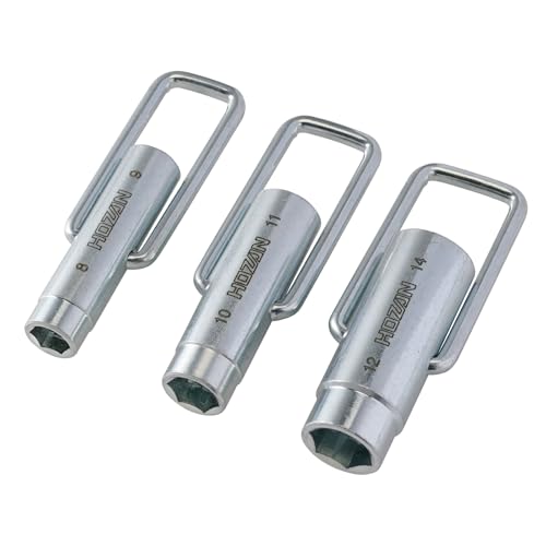 ホーザン(HOZAN) ハンドル付き ボックスレンチセット 狭い箇所にも届く6サイズ 非常にコンパクトで作業..