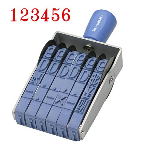 明朝体-/特大号/CF−6LM・Size:特大号Style:明朝体・パッケージ個数:1・【印面サイズ】特大号・【書体】明朝体・【仕様】ベルトのみの販売は無し・【寸法】83.9mm×51mm×168mm・【重量】185g握りやすい。捺しやすい。見やすい回転ゴム印。欧文6連特大号明朝体。