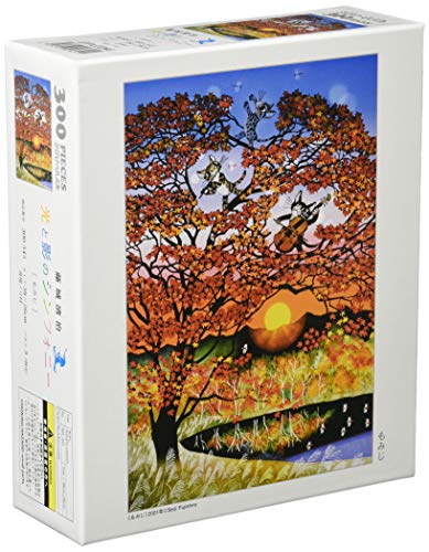 乐天商城 - 300ピース ジグソーパズル 藤城清治 もみじ (26x38cm)