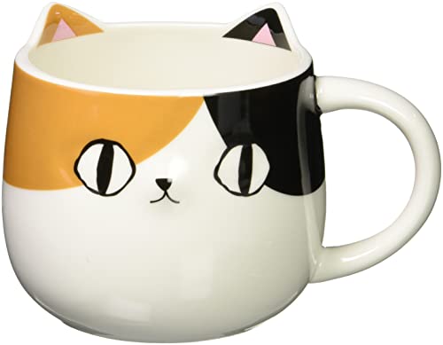 にゃん屋 猫3兄弟 顔 マグカップ mike 13338