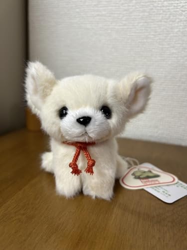乐天商城 - たけのこ キャンディフォンテーヌ チワワ アイボリー ぬいぐるみ 48232