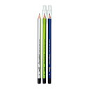 クツワ HiLINE 鉛筆 オレンピツ B PA003 3本セット(3)