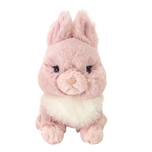 Rabbit - サンレモン(Sun Lemon) ラピヌ ネザーランドドワーフ ピンク 15×17×16cm ぬいぐるみ アニマル うさぎ P-6432