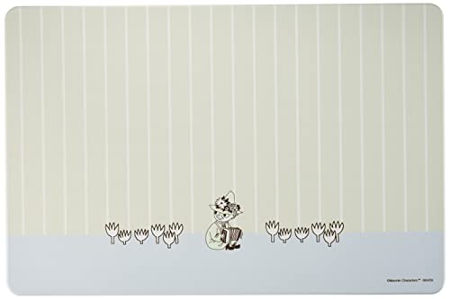オカトー 拭ける ランチョンマット テーブルクロス ランチクロス ムーミン スナフキン 縦30×45×厚0.2cm