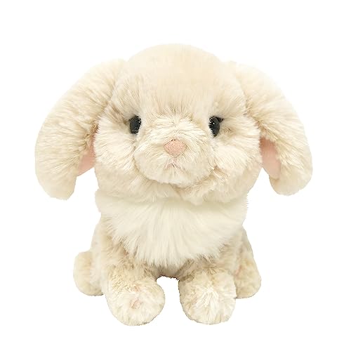 樂天商城 - サンレモン(Sun Lemon) ラピヌ ホーランドロップ ベージュ 13×16×15cm ぬいぐるみ アニマル うさぎ P-8312