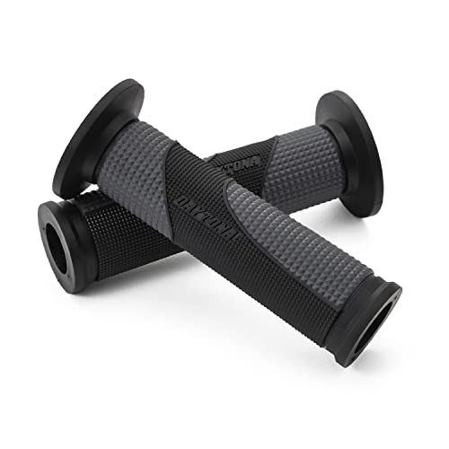 デイトナ(Daytona) グリッピーグリップ バイク用 グリップ ハンドル径Φ22.2用 122mm テーパード形状 エンド貫通 GG-D-T