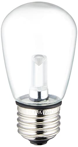 乐天商城 - エルパ(ELPA) LED電球サイン形 LED電球 照明 E26 電球色相当 防水設計:IP65 LDS1CL-G-GWP906