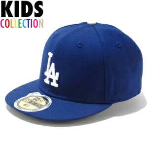 今だけポイント10倍!!! NEW ERA ニューエラ キッズ Kid's 59FIFTY MLB On-Field ロサンゼルス・ドジャース ゲーム キャップ CAP 帽子 子供用 11449305 チームカラー 正規取扱店 正規品 ユニセックス