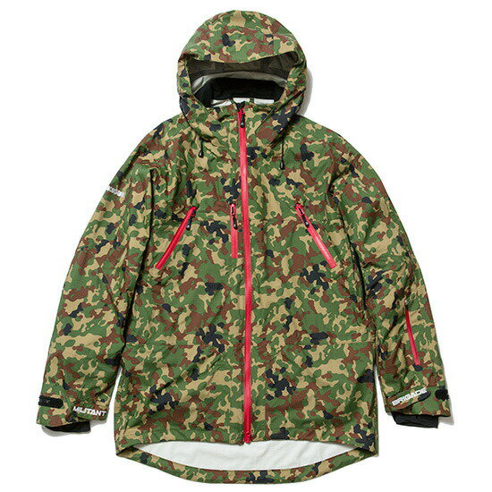 送料無料 NINE RULAZ LINE ナインルーラーズ Militant Brigade Snow Jakcet スノージャケット AFD ICE GEAR コラボ GORE-TEX NRAW16-028 迷彩 カモフラ