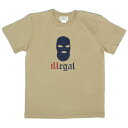 7UNION 7ユニオン Illegal Tee 半袖 Tシャツ メンズ IAXY-008C カーキ