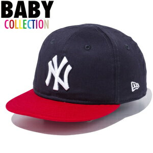 楽天BLACK STOREポイント最大6倍 正規取扱店 ニューエラ NEW ERA キッズ Kid's My 1st 9FIFTY ニューヨーク・ヤンキース スナップバックキャップ 帽子 赤ちゃん ベビー 子供服 13561975 ネイビー×ホワイト スカーレットバイザー 正規品 ユニセックス