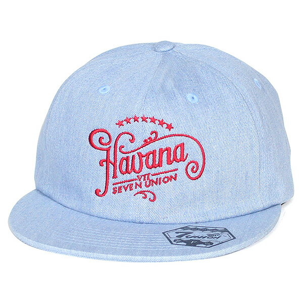 正規取扱店 7UNION 7ユニオン 7s Havana New Ball Cap ボールキャップ 帽子 ユニセックス IAVW-140 ウォッシュドデニム