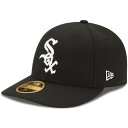 正規取扱店 ニューエラ NEW ERA LP 59FIFTY MLB On-Field シカゴ・ホワイトソックス ゲーム キャップ 帽子 CAP 13554948 チームカラー ブラック