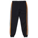 送料無料 NINE RULAZ LINE ナインルーラーズ Sports Rib Sweat Pants スウェットパンツ メンズ パンツ NRAW17-038 ブラック