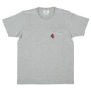 7UNION 7ユニオン Rose & Snake Tee 半袖 Tシャツ IAXY-004C ヘザーグレー