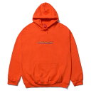 送料無料 NINE RULAZ LINE ナインルーラーズ Triple Logo Hoodie パーカ プルオーバー NRAW17-020 オレンジ