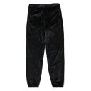 送料無料 NINE RULAZ LINE ナインルーラーズ Velour Pants ベロア イージーパンツ NRAW17-026 ブラック