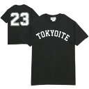 7UNION 7ユニオン TOKYOITE Tee 半袖 Tシャツ ユニセックス IAVW-017C ブラック