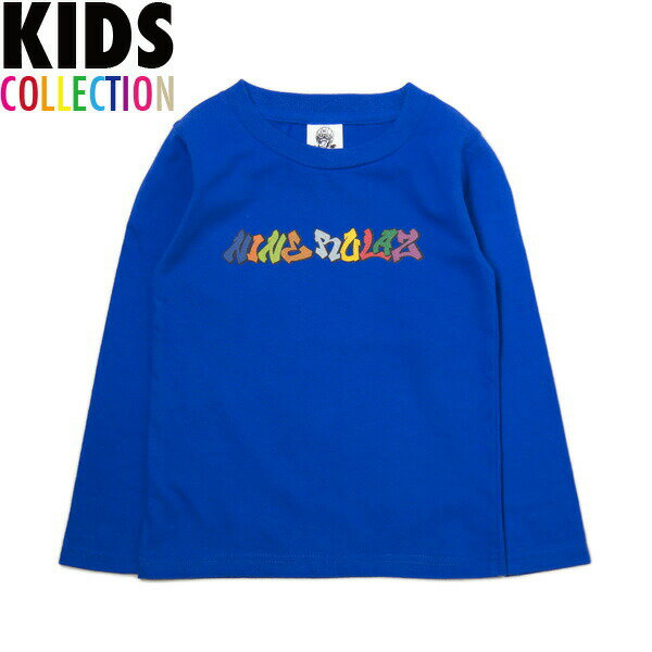 NINE RULAZ LINE キッズ ナインルーラーズ Kid's Graffiti Logo L/S Tee 長袖 Tシャツ ロンT 子供服 NR..