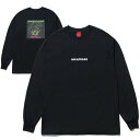 ポイント最大8倍 NINE RULAZ LINE ナインルーラーズ Nah Surrender L/S Tee 長袖 ロンT NRAW17-013 ブラック