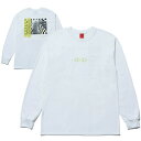 NINE RULAZ LINE ナインルーラーズ Paradigm Sift L/S Tee 長袖 ロンT NRAW17-014 ホワイト