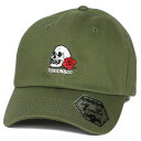 |Cg10{ K戵X 7jI Lbv xgu Xq 7UNION Skull & Rose Bent Brim Cap IPVW-147 I[u