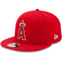 ポイント5倍 ニューエラ NEW ERA キャップ 帽子 59FIFTY MLB オンフィールド ロサンゼルス・エンゼルス ゲーム 11449402 正規取扱店