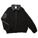 ナインルーラーズ ジャケット トラックジャケット チェッカーフラッグ NINE RULAZ Fly Track jacket NRSS18-007 ブラック