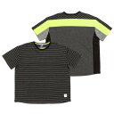 アップルバム Tシャツ メンズ APPLEBUM Mix T-Shirt 半袖 ボーダー グレー M-XL 1911117