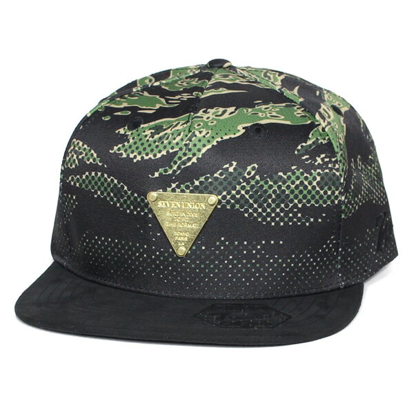 K戵X 7jI ZujI Lbv 7UNION Tiger Gradation Snapback Cap IPXY-115 BLACK ubN