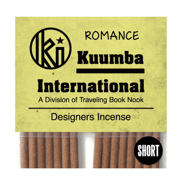 正規取扱店 クンバ お香 優しく柔らかで女性を感じさせる香り 28本入り ミニサイズ Romance インセンス KUUMBA