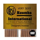 クンバ お香 エキゾチックなフローラルと熟した果実のような香り 28本入り ミニサイズ Very Sexy インセンス KUUMBA(4)