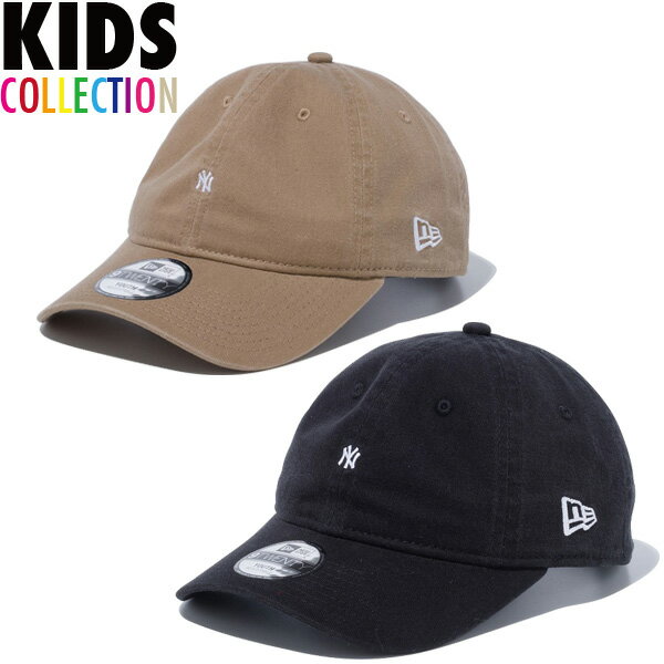 ニューエラ NEW ERA キッズ キャップ 帽子 Youth 9TWENTY クロスストラップ マイクロロゴ ニューヨーク・ヤンキース ストラップバック キッズ cap 子供用 帽子 キッズサイズ 男の子 女の子 おしゃれ 誕生日 プレゼント 全2色 ワンサイズ 12362190 12362191 正規取扱店のサムネイル