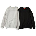 iC[[Y XEFbg Y fB[X  NINE RULAZ LINE Sweat and Nylon Combi Crew N[lbN g[i[ iC ZbgAbv Xg[g QG uh M-XXL S2F NRAW19-013