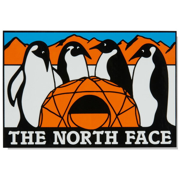ポイント最大8倍 ノースフェイス ステッカー THE NORTH FACE TNF Print Sticker アンタークティカ ワンサイズ NN32348