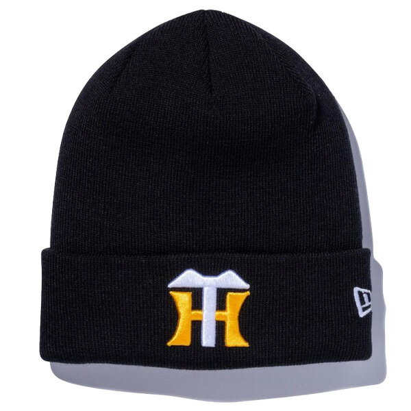 正規取扱店 ニューエラ ニットキャップ 送料無料 NEW ERA ベーシック カフニット 日本プロ野球 阪神タイガース ビーニー キャップ メンズ レディース NPB 野球 応援 ファン スポーツ カジュアル ストリート アウトドア プレゼント ブラック ワンサイズ 12854507のサムネイル