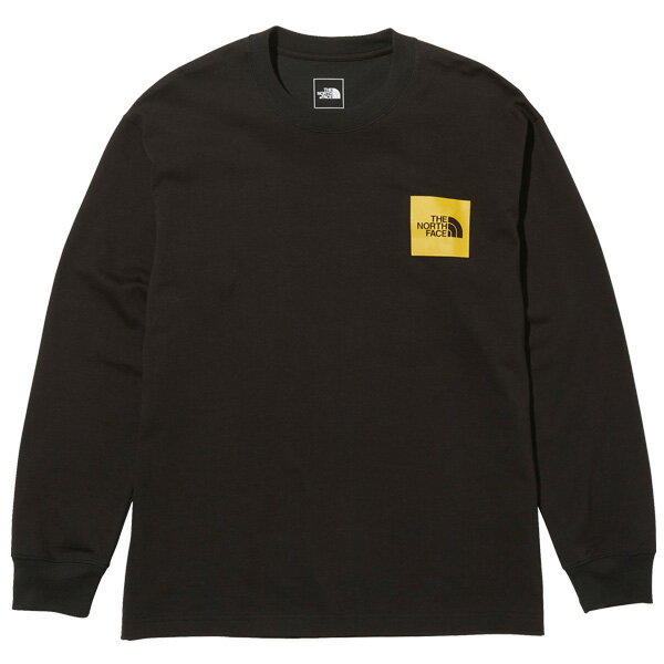 ノースフェイス tシャツ 長袖 送料無料 THE NORTH FACE ロングスリーブスクエアロゴティー L/S Square Logo Tee クルーネック カジュアル スポーツ アウトドア キャンプ グランピング おしゃれ プレゼント UVケア オーガニックコットン ユニセックス 全4色 S-XXL NT82136