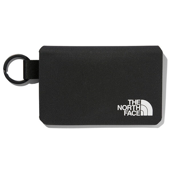 ノースフェイス ペブルフラグメントケース 送料無料 THE NORTH FACE Pebble Fragment Case パスケース カードケース ワレット 小銭入れ 金属のリング付き プレゼント おしゃれ ブラック 高さ約8.5cm 横幅約13cm NN32339