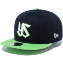 ニューエラ キャップ 9FIFTY 東京 ヤクルトスワローズ スナップバック ニューエラキャップ ベースボールキャップ 帽子 NEW ERA NPB プロ野球 大きい サイズ 深め プレゼント ギフト ネイビー ライムグリーン バイザー 14524932