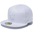 ニューエラ キャップ NEW ERA 59FIFTY ニューヨーク ヤンキース ホワイト メンズ レディース 帽子 ニューエラキャップ ベースボールキャップ ユ...