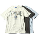 K戵X LFYT GGtCeB[ TVc  Lafayette Coat Of Arms Tee TVc lafayette t@CGbg S3F S-XXL LA230103