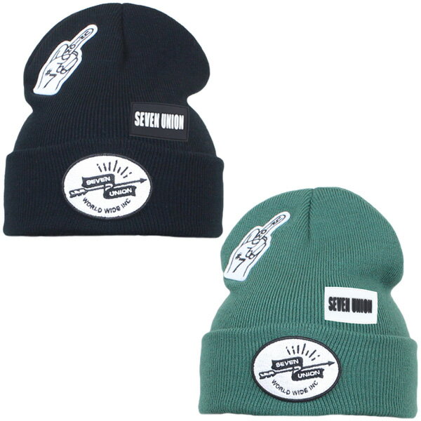 |Cgő14{ ZujI jbgLbv  7UNION Lots of Applique Beanie jbgX r[j[ 7union K戵X jZbNX S2F t[TCY NGY-304