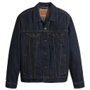 リーバイス Gジャン LEVI'S TYPE3 デニムジャケット メンズ トラッカージャケット おしゃれ おすすめ 人気 ブランド ポケット インディゴ デニム 正規品 オールシーズン ユニセックス ダークインディゴ RINSE 723340134