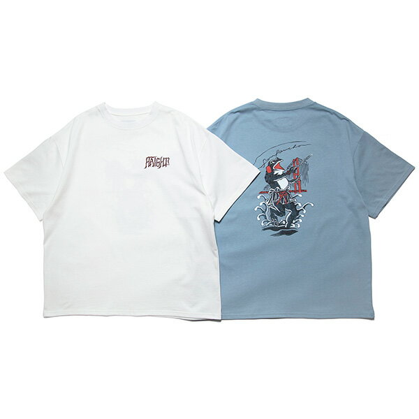 HAIGHT × SCRIBE TATTOO ヘイト × スクライブタトゥー 送料無料 Fisherman Tee Tシャツ メンズ 半袖Tシャツ 正規取扱店 全2色 M-XXL HTSB-231002